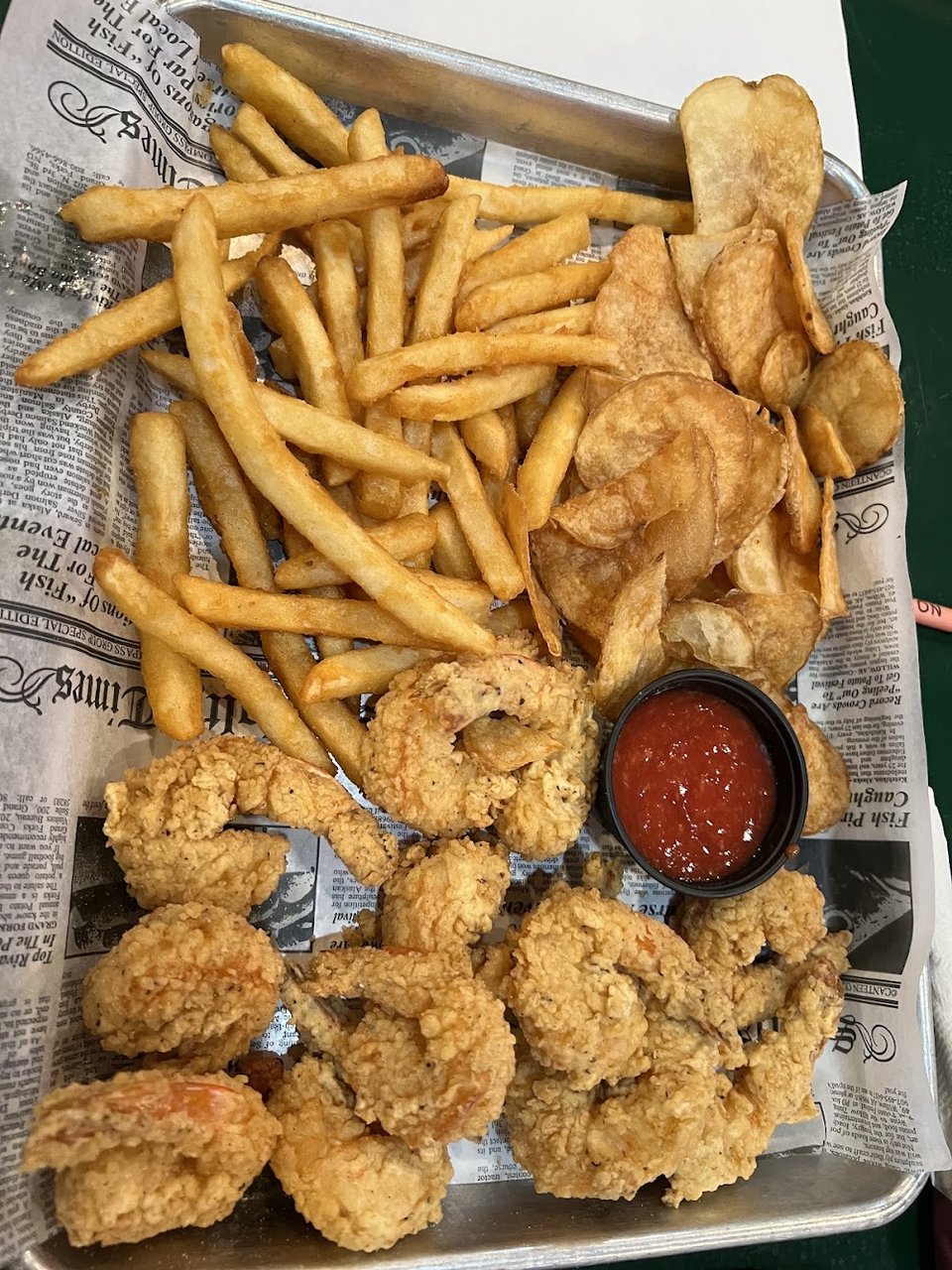 Fried Shrimp Dinner